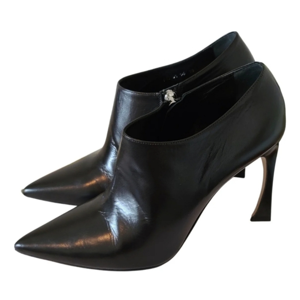Dior F/W'13 Black Kidskin Songe Ankle Low Boots, 39